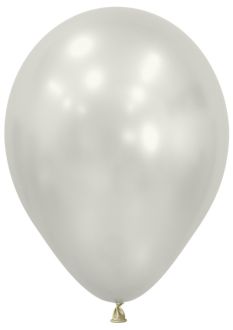 11" Silk Oyster White (50pcs) Sempertex Balloons