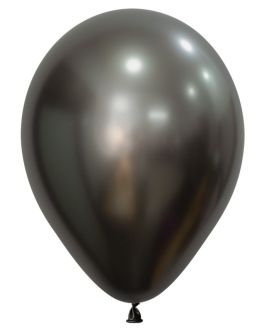 11" Silk Midnight Grey (50pcs) Sempertex Balloons