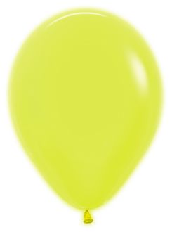 11" Neon Yellow (50pcs) Sempertex Balloons