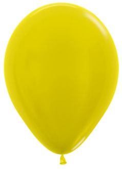 05" Metallic Yellow (50pcs) Sempertex Balloons