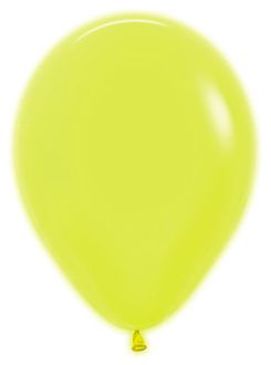 05" Neon Yellow (50pcs) Sempertex Balloons