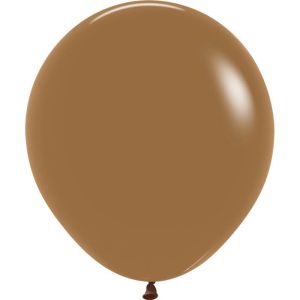 18" Fashion Mocha (25pcs) Sempertex Balloons