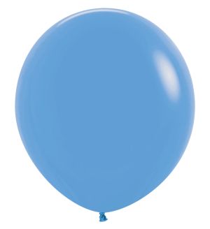 18" Neon Blue (25pcs) Sempertex Balloons