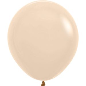 18" Pastel Matte Nude (25pcs) Sempertex Balloons