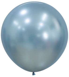 24" Silk Arctic Blue (10pcs) Sempertex Balloons