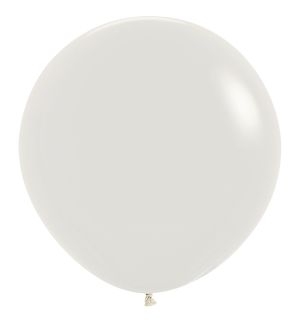 24" Pastel Dusk Cream (10pcs) Sempertex Balloons