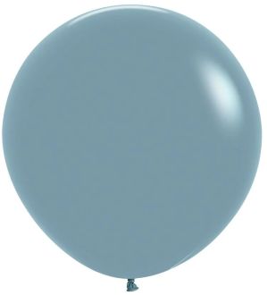 36" Pastel Dusk Blue (2pcs) Sempertex Balloons