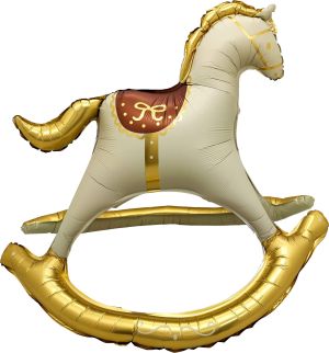 42" Standing Matte Rocking Horse Balloon