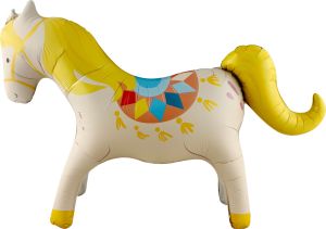 26" Standing Matte Circus Horse Balloon