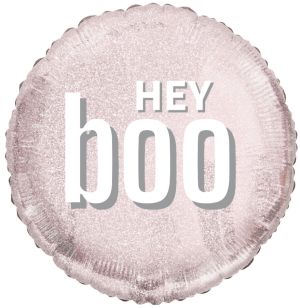 18" Boo-La-La Hey Boo Balloon