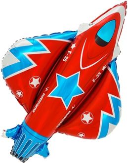 35" Fighter Jet Plane Balloon