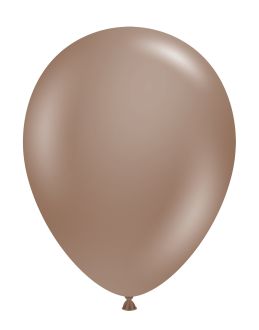 17" Cocoa (50pcs) TufTex Balloons