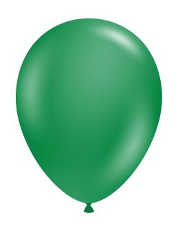 17" Crystal Emerald Green (50pcs) TufTex Balloons