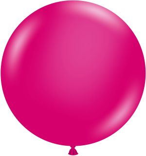 24" Crystal Magenta (3pcs) TufTex Balloons