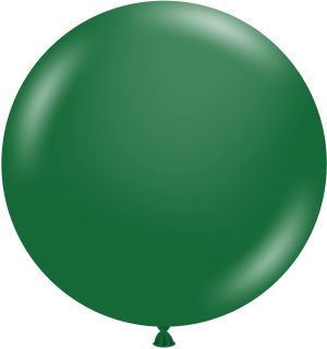 36" Metallic Forest Green (2pcs) TufTex Balloons