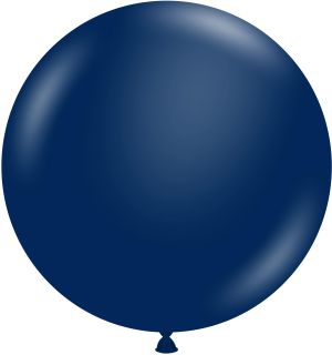 36" Metallic Midnight Blue (2pcs) TufTex Balloons
