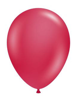 17" Metallic Starfire Red (50pcs) TufTex Balloons
