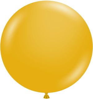36" Mustard (2pcs) TufTex Balloons