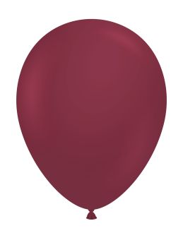 17" Scarlett (50pcs) Tuftex Balloons