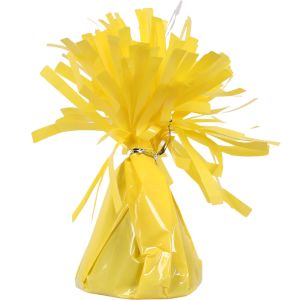 Yellow Foil Balloon Weight