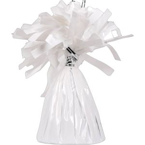 White Foil Balloon Weight