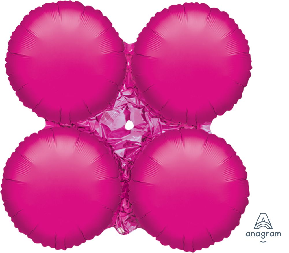 16" MagicArch Metallic Fuchsia Balloon