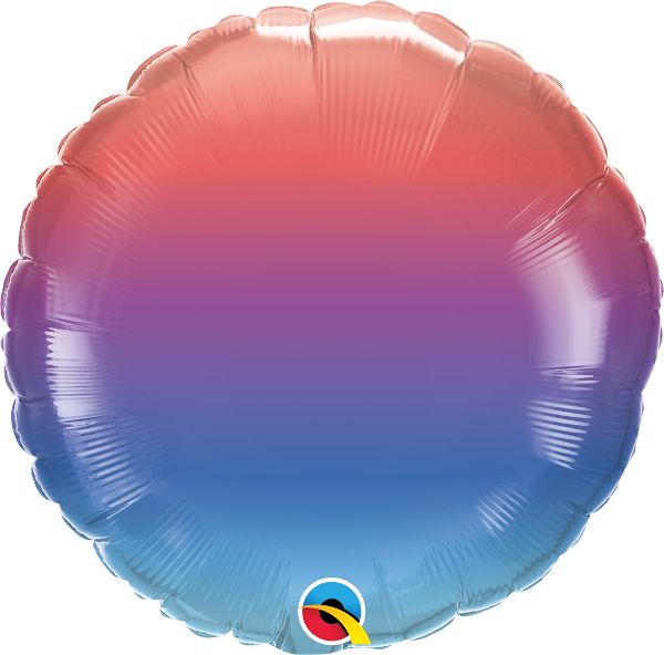 18" Winter Ombre Balloon