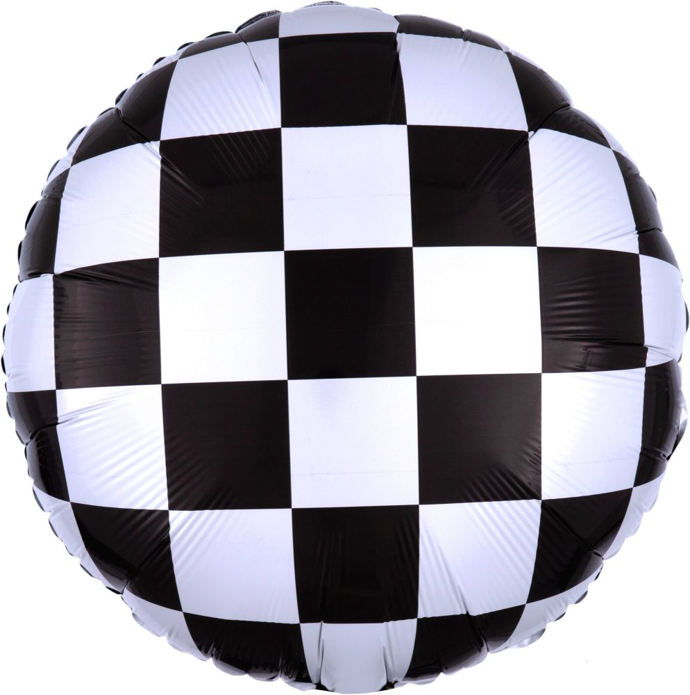 18" Checkerboard Balloon