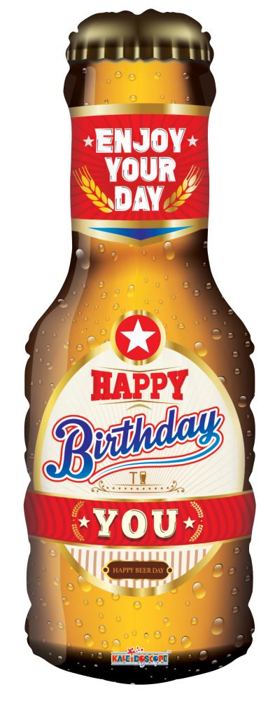 36" Happy Beer Day Shape Balloon