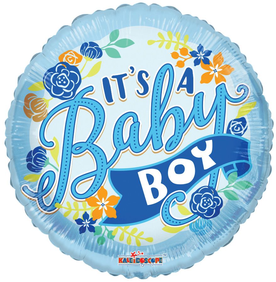 18" It's A Boy Banner Balloon