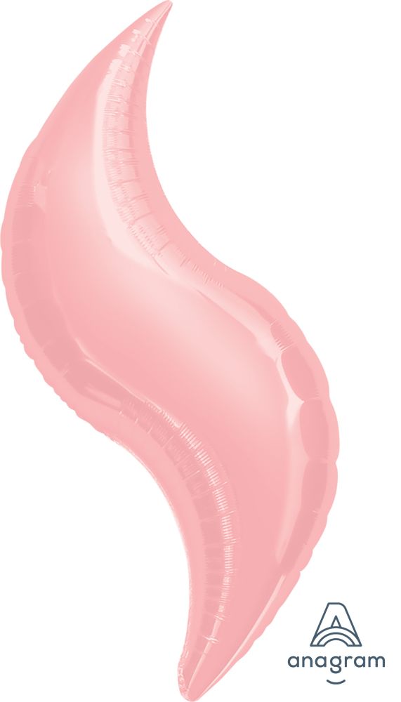 Curve 42" Pastel Pink Balloon