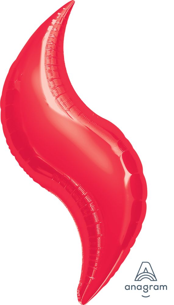 Curve 36" Red Balloon
