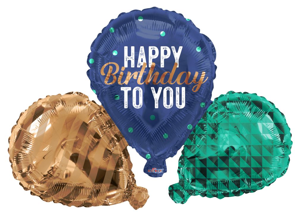 36" Happy Birthday To You Balloons