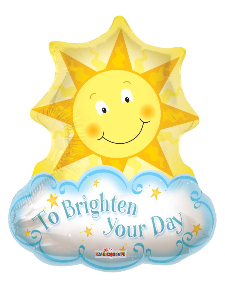 28" Sun To Brighten Your Day Balloon