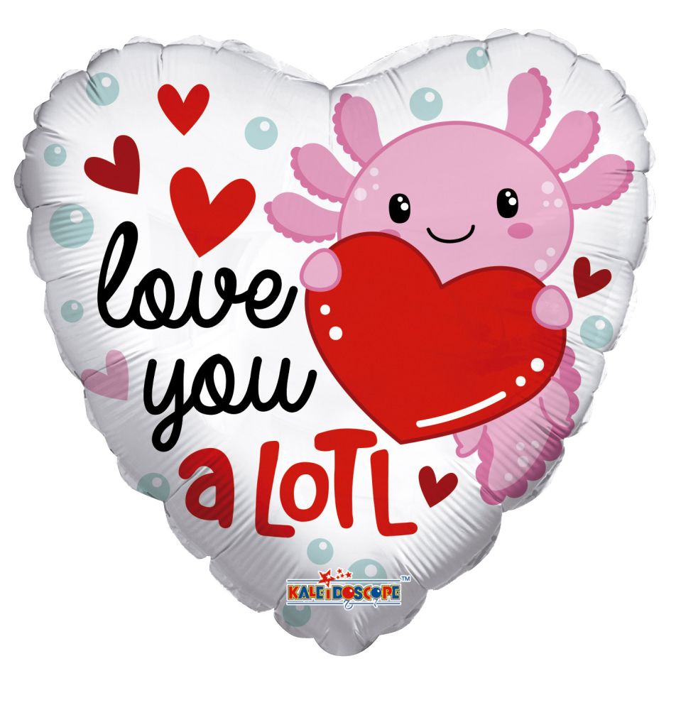 18" Love You A Lot Balloon