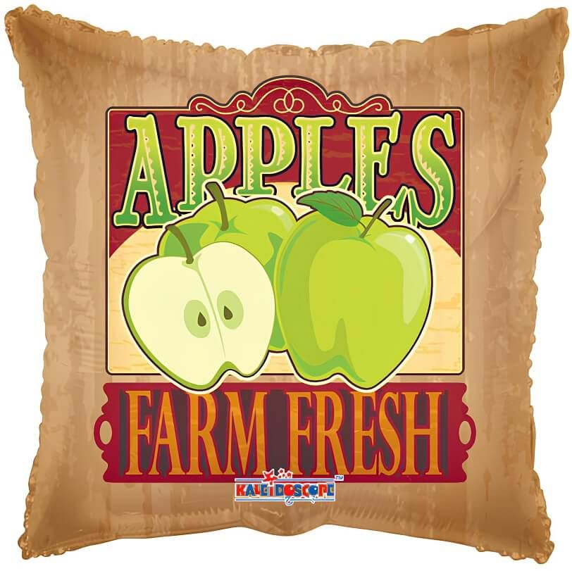 18" Farm Fresh Fruit Green Apples (non-packaged) Balloon