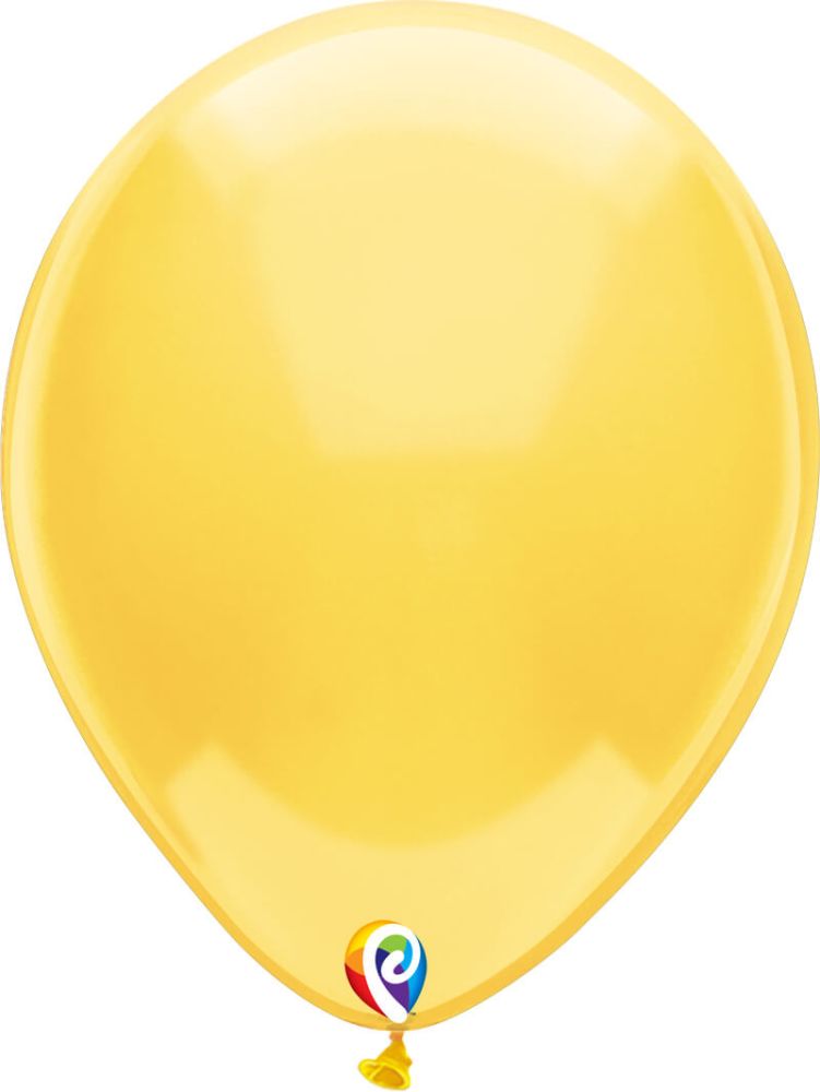 Funsational 12" Crystal Yellow (50pcs) Balloons