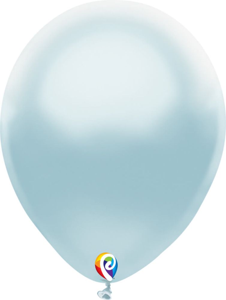 Funsational 12" Pearl Baby Blue (12pcs) Balloons