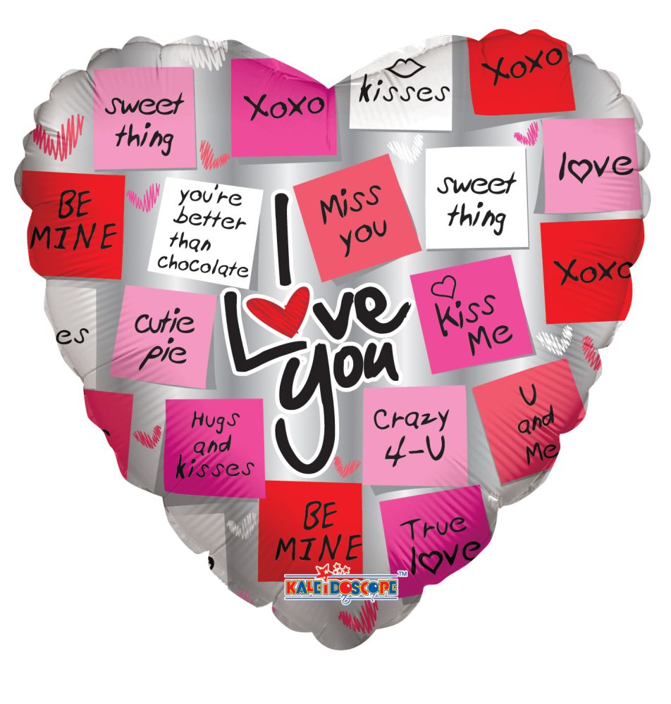09" Love Notes Balloon