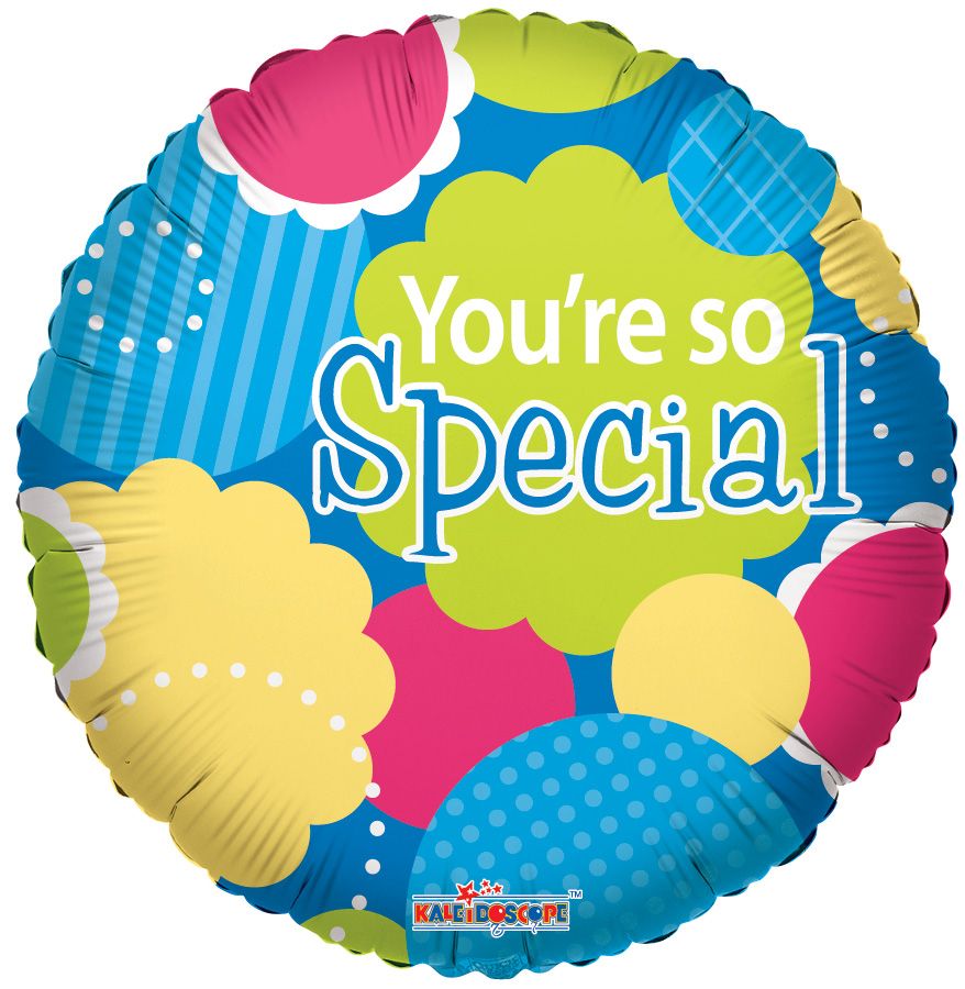 09" You're So Special Blue Balloon