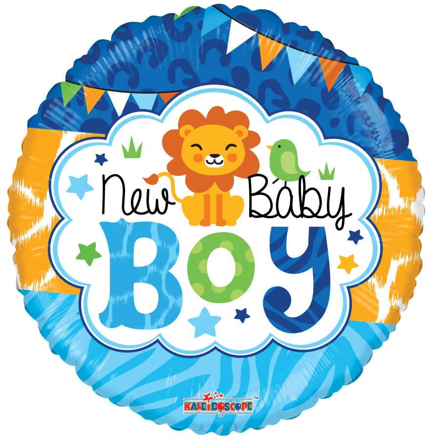 04" Baby Boy Jungle Balloon