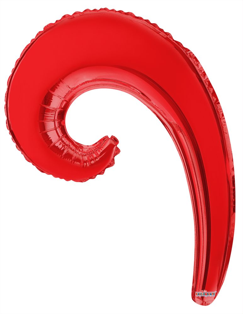 Kurly Wave Red Balloon