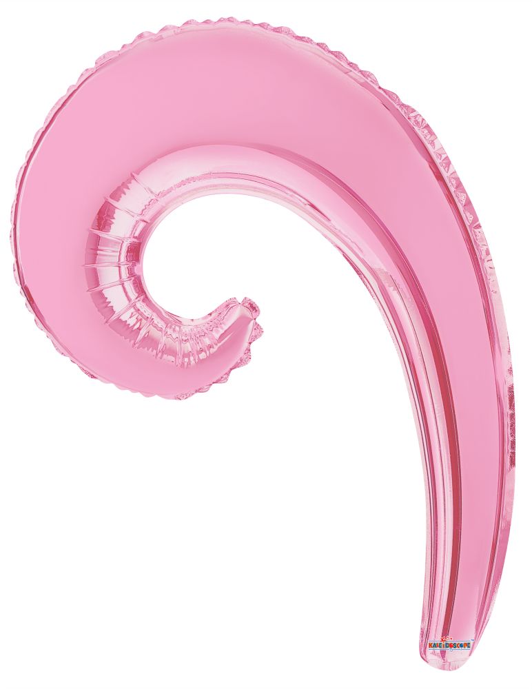Kurly Wave Pink Balloon