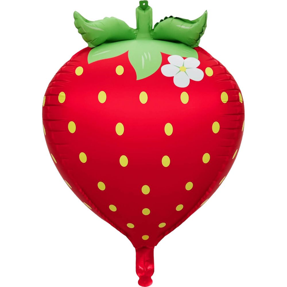 22" 3D Strawberry Balloon