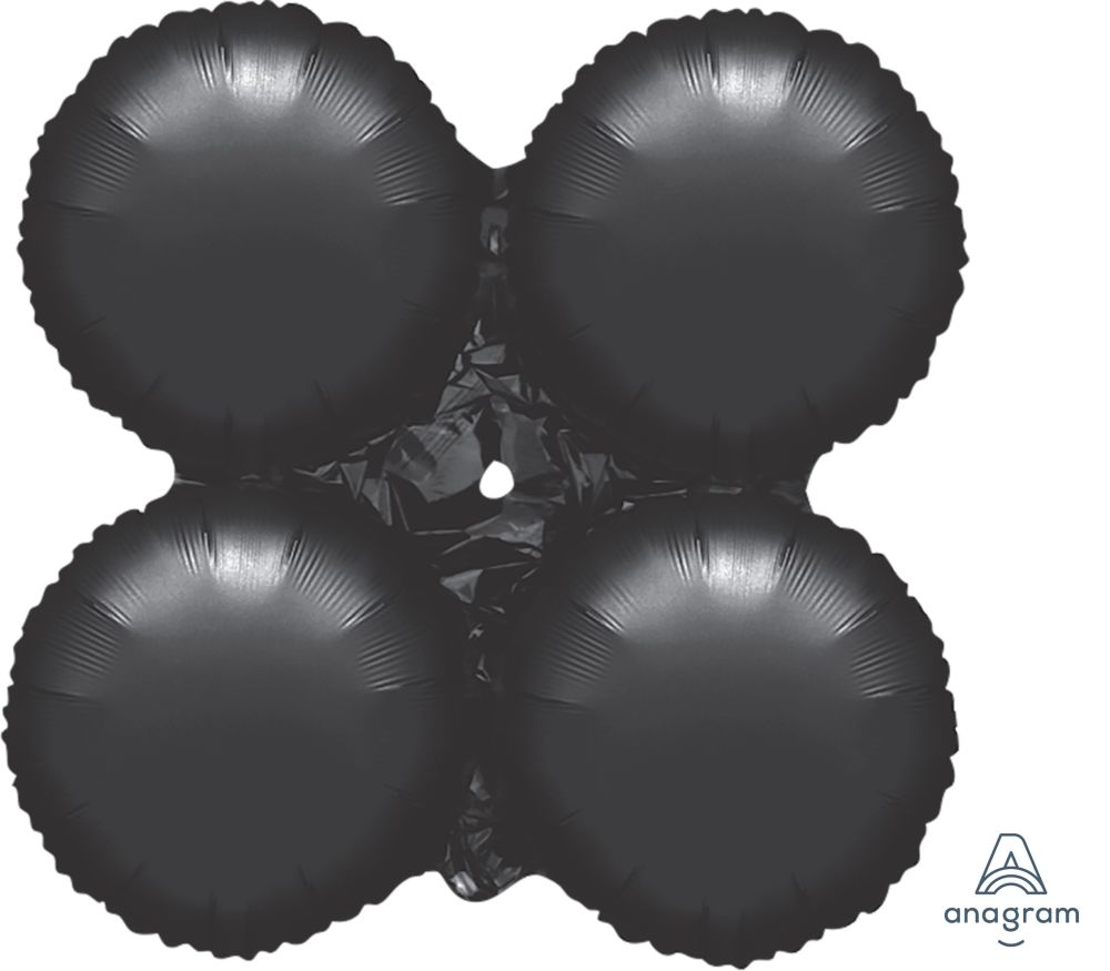 16" MagicArch Metallic Black Balloon