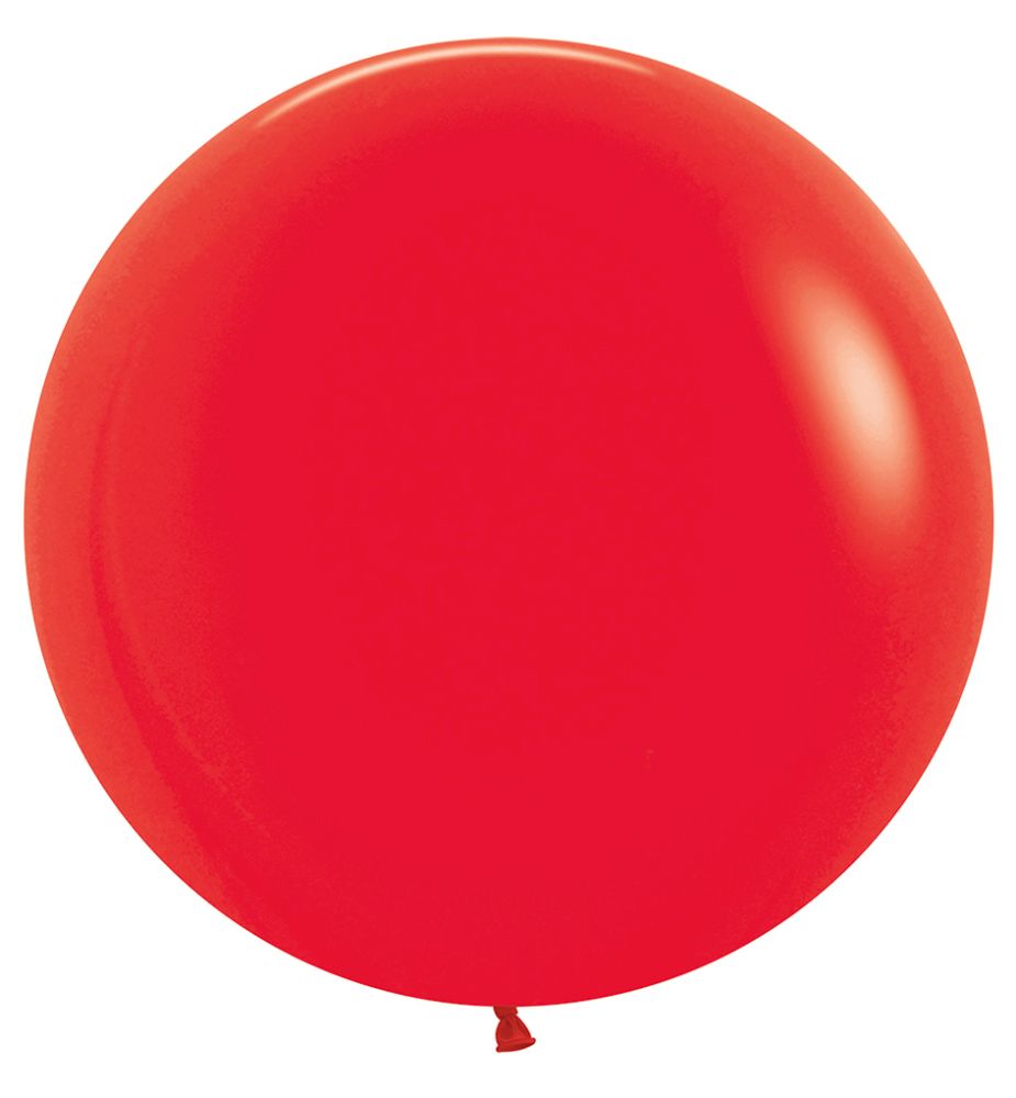 24" Fashion Red (10pcs) Sempertex Balloons