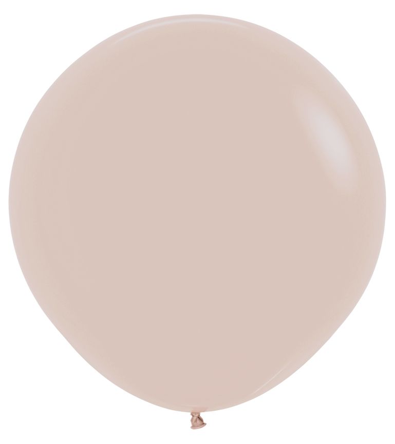 24" Fashion White Sand (10pcs) Sempertex Balloons