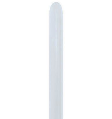 260 Satin White (50pcs) Sempertex Balloons