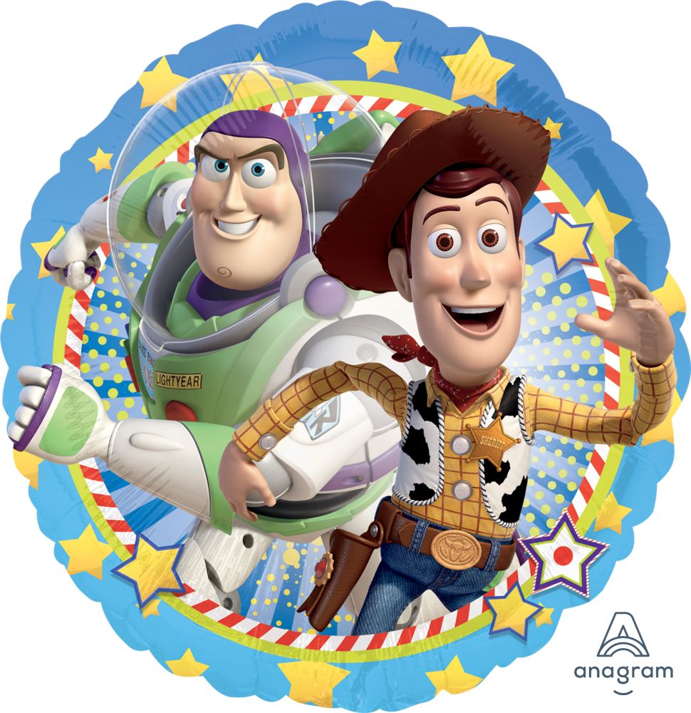 18" Woody & Buzz Balloon