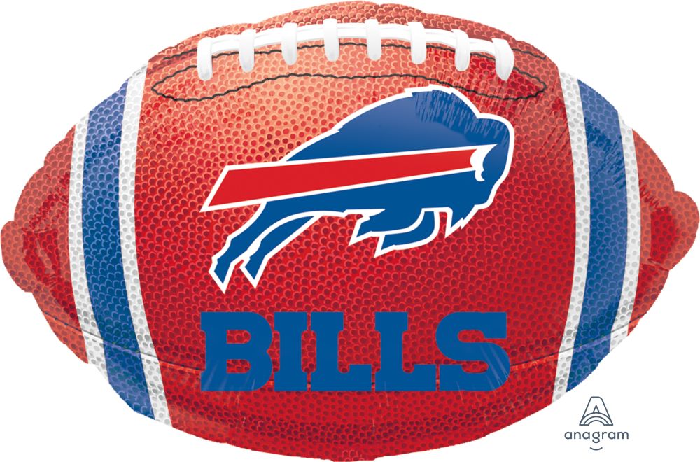 18" Shape Buffalo Bills Team Colors Balloon